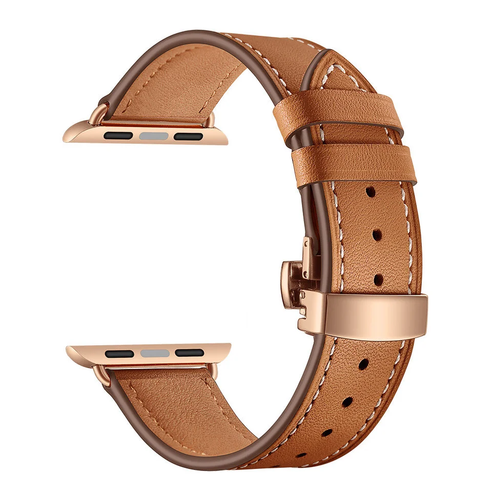 Premium Leather Strap for Apple Watch Series