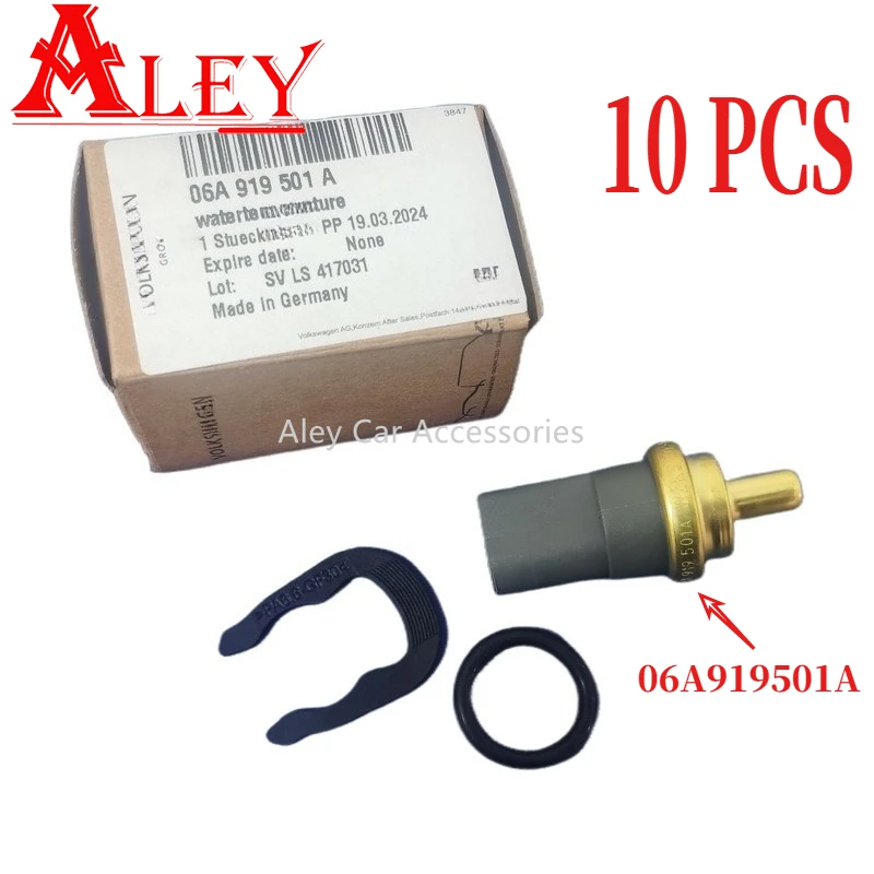

10PCS 06A919501A Original New Engine Coolant Temperature Sensor for Audi A3 A4 A5 A6 Volkswagen Jetta Seat Skoda 06A 919 501A