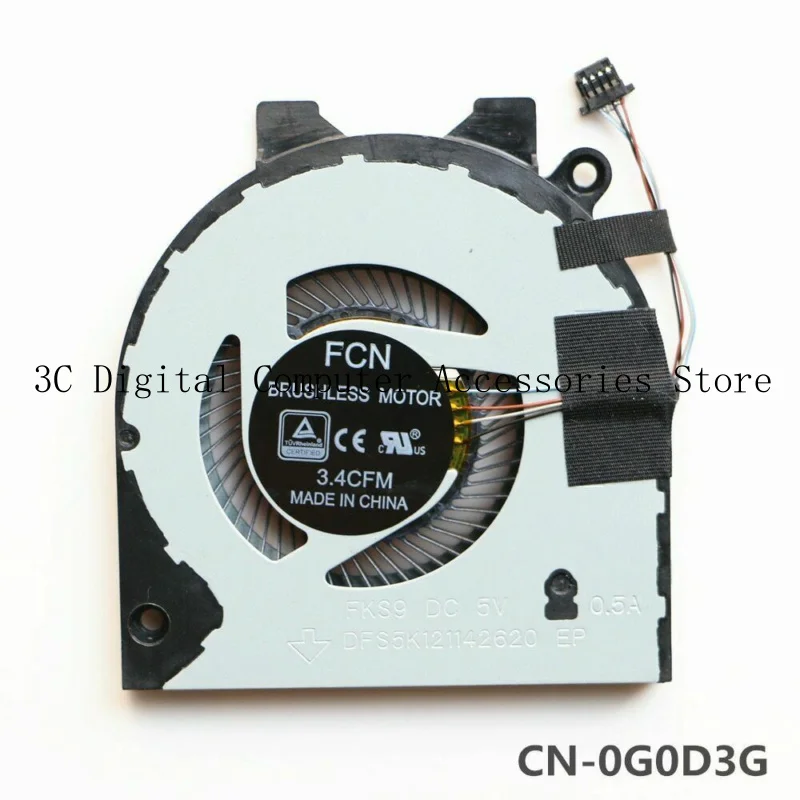 Genuine FOR Dell Inspiron 14 5481 5482 5491 P93G001 5485 P93G002 CPU Cooling Fan