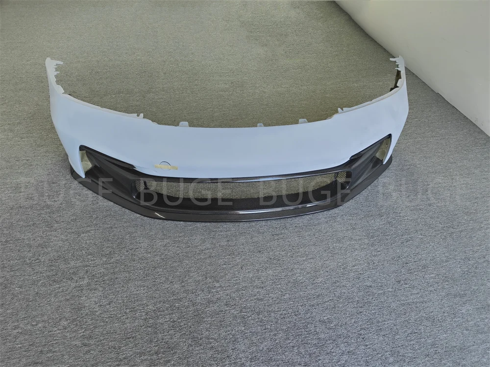 Used for Porsche 911 992 upgraded semi carbon fiber GT3 style car parts body kit front bumper