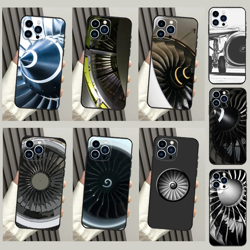 Jet Turbofan Engine Case For Samsung Galaxy M15 M35 M55 M06 M16 M36 M56 M53 M13 M12 M11 M51 M32 M52 M14 M34 M54