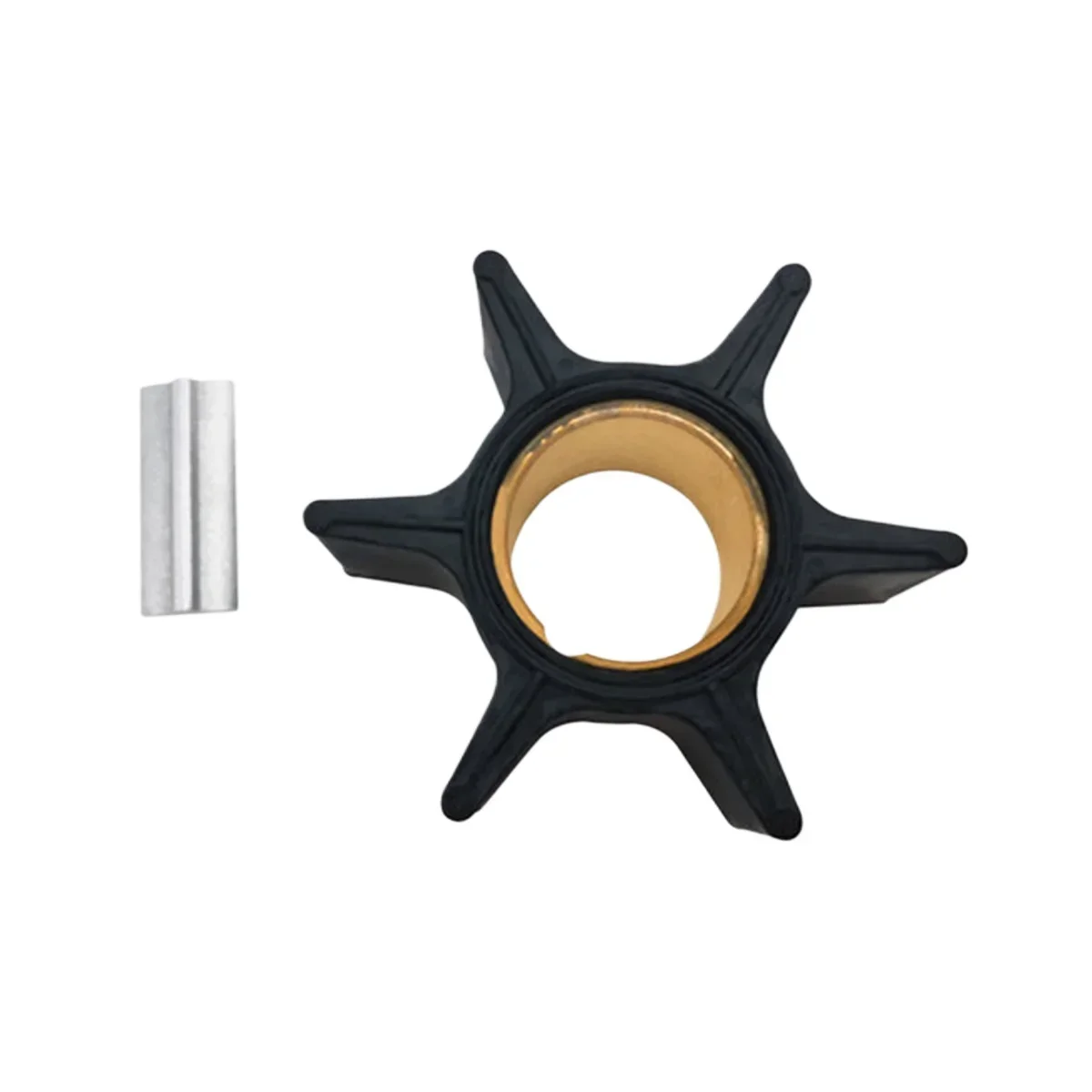 47-89984T4 Outboard Water Pump Impeller With Key  For Mercury Mariner75-225HP Motor 47-30221 47-89984T4 47-65960