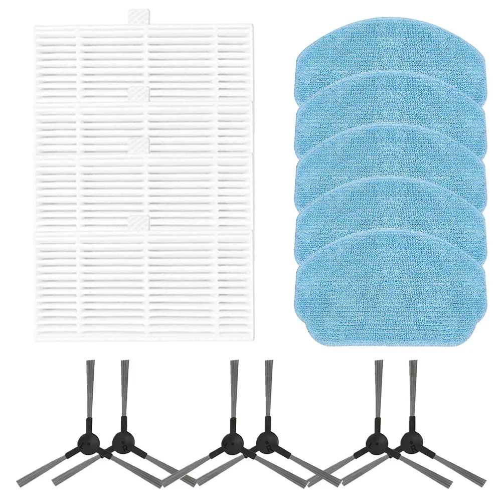 High Quality Sweeper Accessories Filters Side Brushes 2-in-1 Filter Brush For MAMNV BR150/BR151 For ZCWA BR150/BR151 Reduce Dust