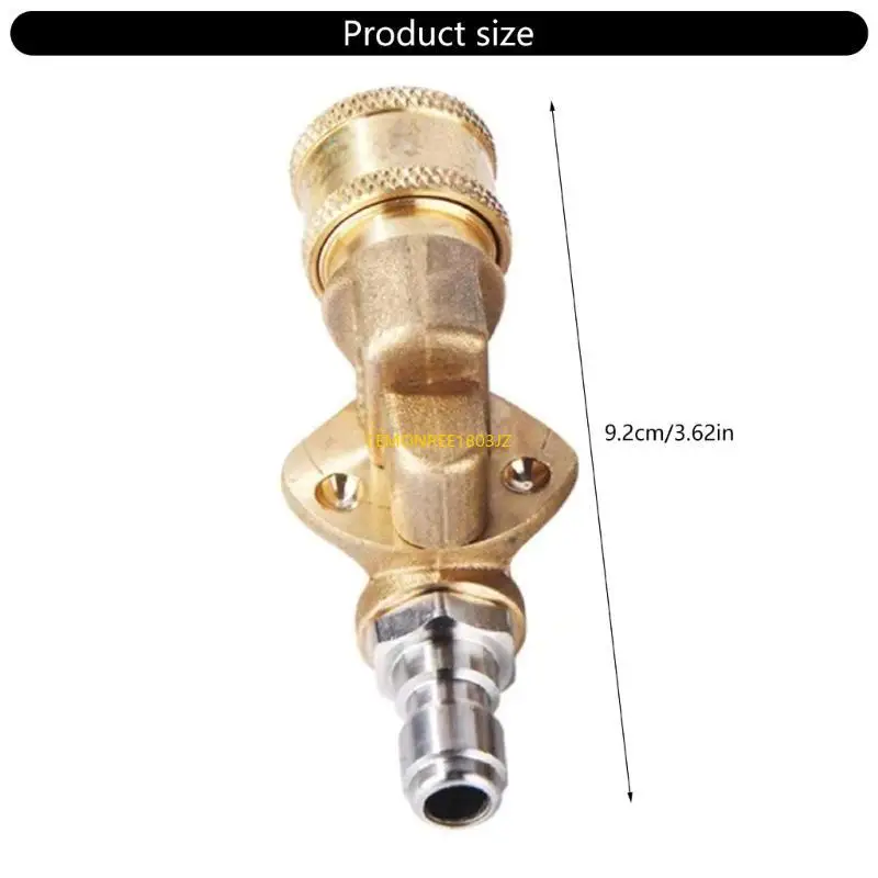 N58C Heavy Duty Rotary Joint 1/4i Coupling Rod for Pressure Washer Sprays Accessories