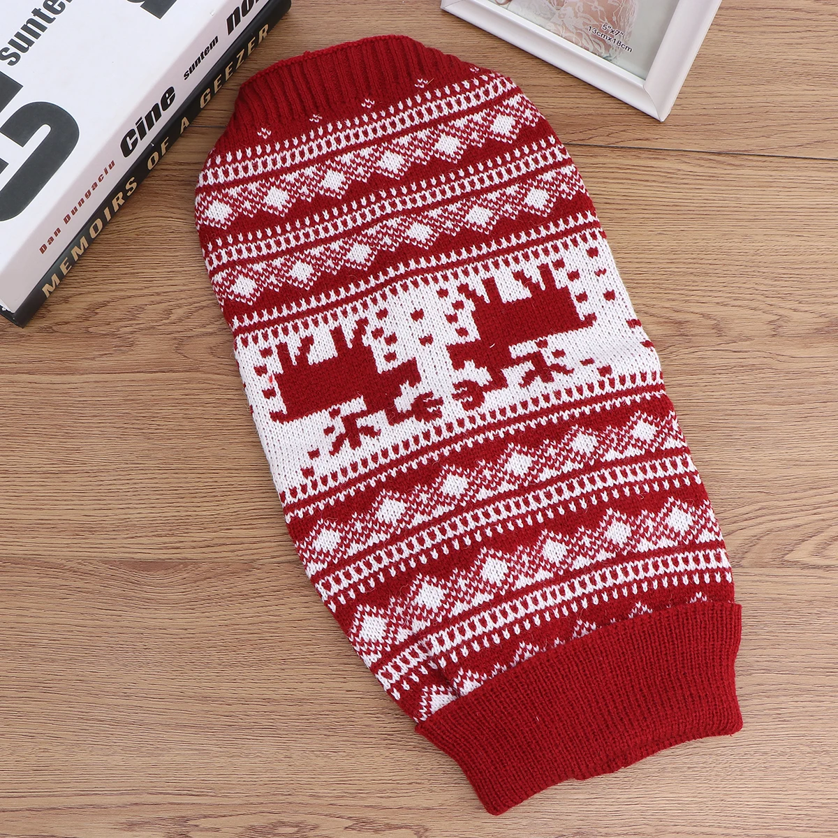 

Pet Dog Sweater Warm Puppy Outfits Clothes for Small Dogs Holiday Costume Sweaters