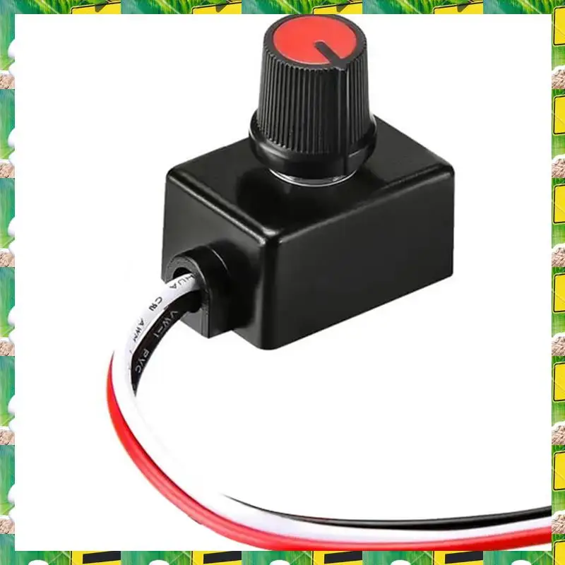 3C Electron Universal Dimmer Switch 12-24V Low Voltage Light Strip Dimmer For LED RV Lights Interior, Truck Ceiling Lights Strip