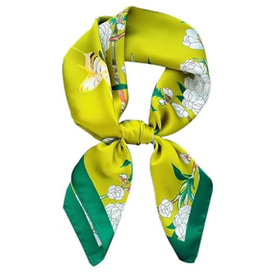 

Satin Bandanas Head Scarf For Women Hair Scarves Accessories Lightweight Fashion Wrap Neck Silk Sleeping Headscarf