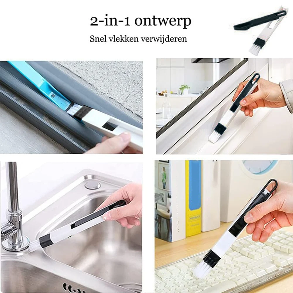 

YFYS Window Groove Cleaning Brush Set, Window Track Cleaning Tool, Double-Sided Window Cleaning Brush