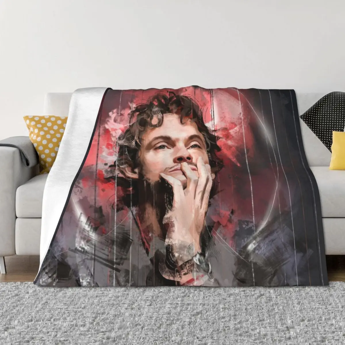 

Riflessioni Throw Blanket Hair Soft Nap Blankets