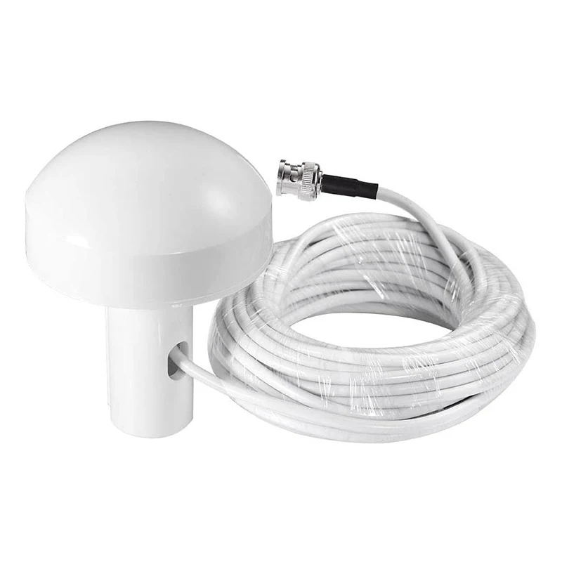 Ship GPS Active Marine Navigation Antenna 10M BNC Male Plug Connector