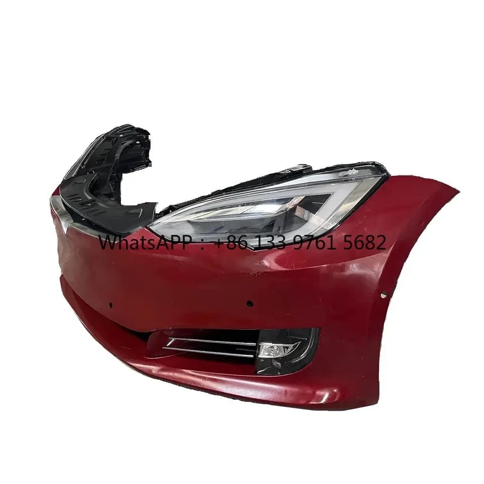 Original ชุดกันชนหน้าด้านหน้ากระจังหน้าไฟหน้ารถ Auto Parts Body Kit อัพเกรด Refit สําหรับรุ่น S