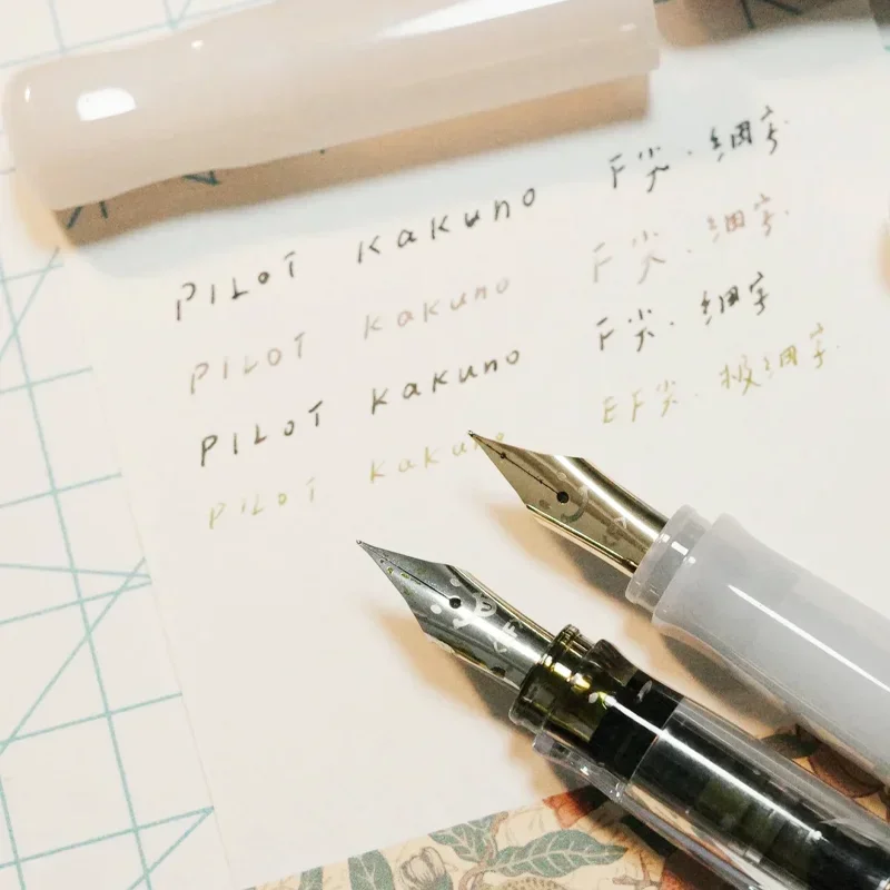 Hot Pilot Kakuno Japan Resin Fountain Pen Madoromi Dream Series Cute Design Ink Pen Kawaii Writing Gift Stationery Supplies