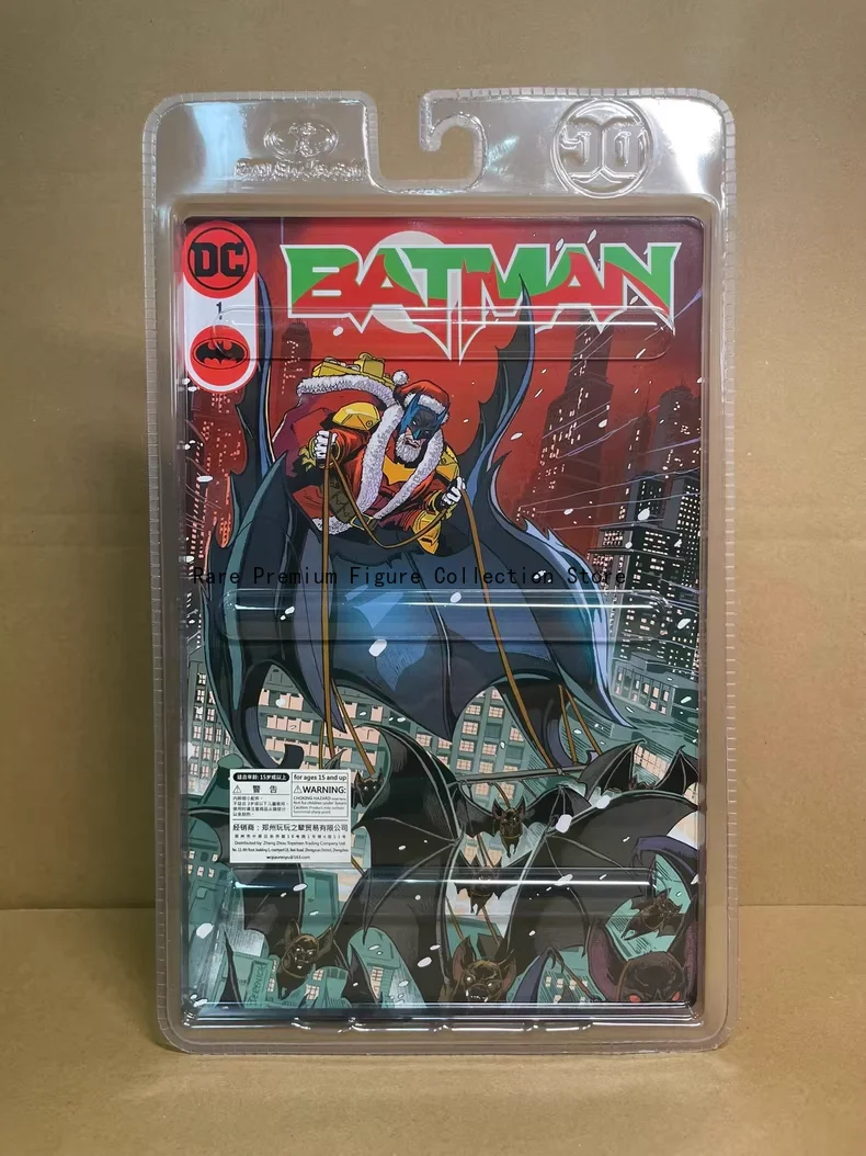 McFarlane Toys DC Multiverse Christmas Batman Red Edition Figura de acción - Nuevo sellado, en stock, artículo real como se imagen