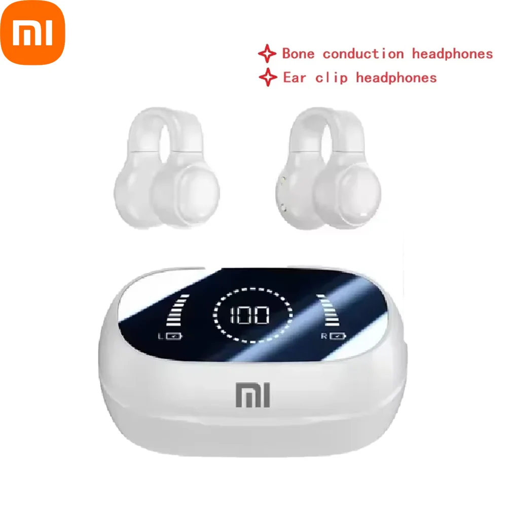 Xiaomi M47 Bone Conduction Bluetooth Headphones Sports Gaming Earbuds With Microphone HiFI Stereo Sound Headphones TWS Earbuds