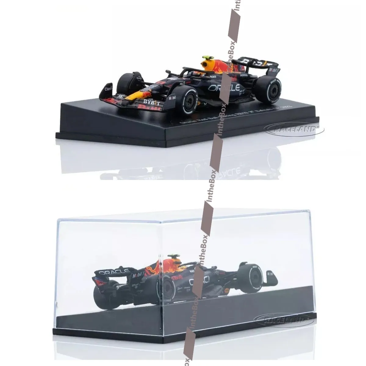 RB19 RBPT F1 2023 Sergio Perez, Spark 1:64, Y288 Diecast Model Car Collection Limited Edition Hobby Toys