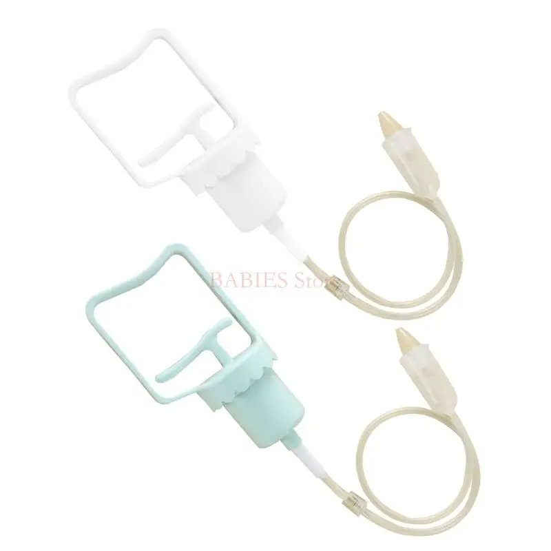 

C9GB Baby Nasal Aspirator Infant Hand Puller Nose Sucker Soft Silicone Nose Cleaner