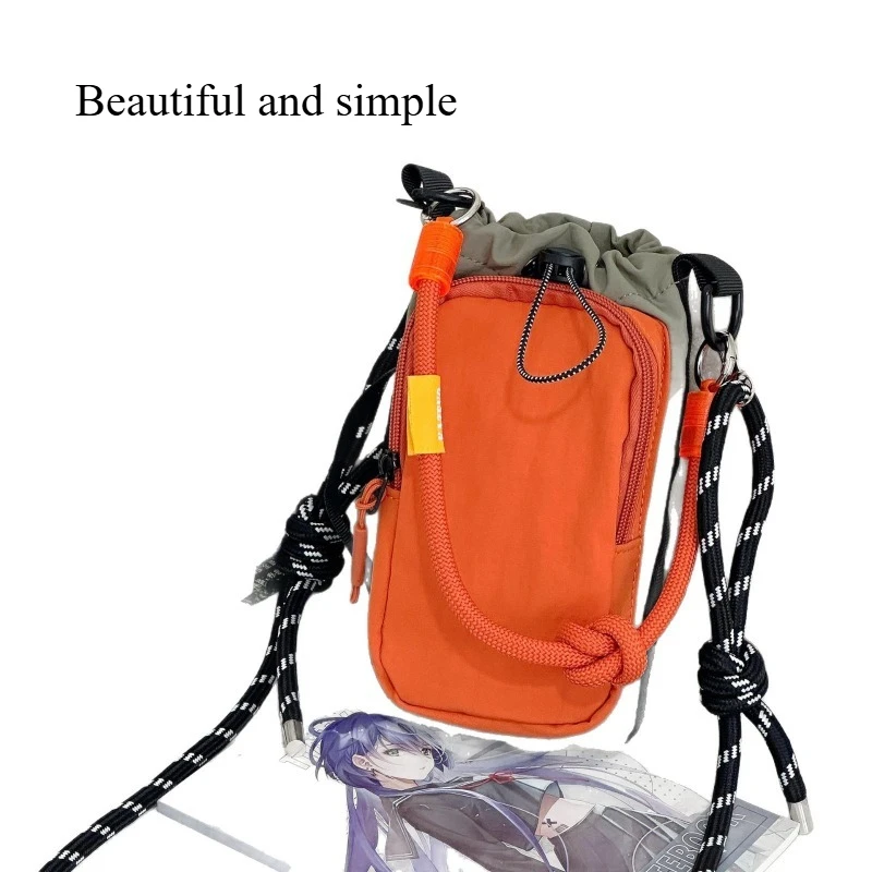 

26dopamine men's and women's lightweight and compact water cup bag outdoor sports travel crossbody bag new water kettle phone