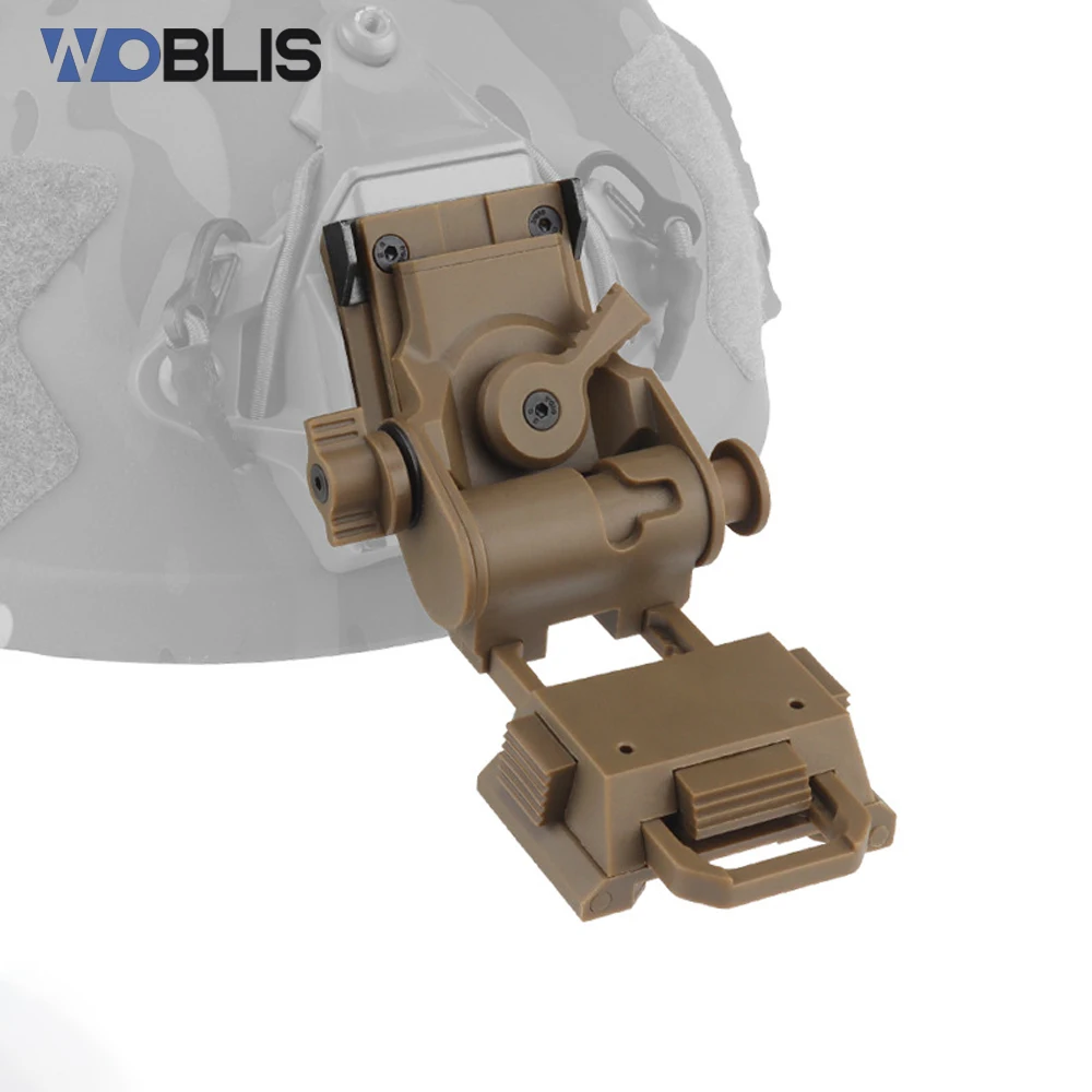 

Tactical Helmet Night Vision Goggles Mount L4G24 NVG Mount for PVS 15/18 GPNVG18 Dump Truck Tactical Helmet Bracket