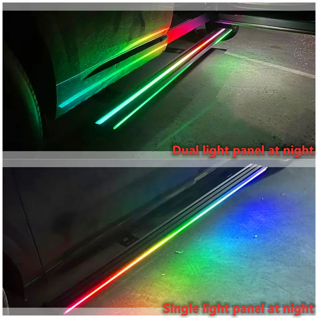 قطع غيار السيارات المصنوعة من الألومنيوم عالي الجودة، دواسات جانبية كهربائية، لوحات تشغيل خطوة الطاقة قابلة للسحب تلقائيًا لـ BYD Tang L