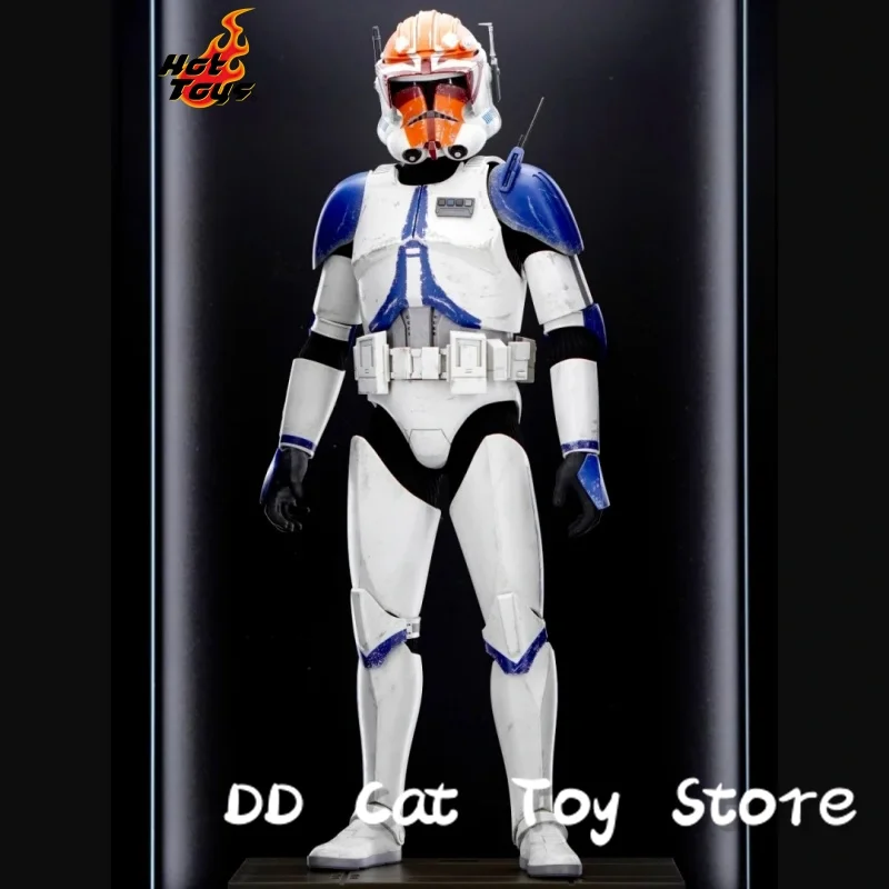 

Original HOTTOYS HT TMS065 1/6 Star Wars:The Clone Wars Captain Vaughn Movable Soldier Model Toy 12" Full Set Action Figure