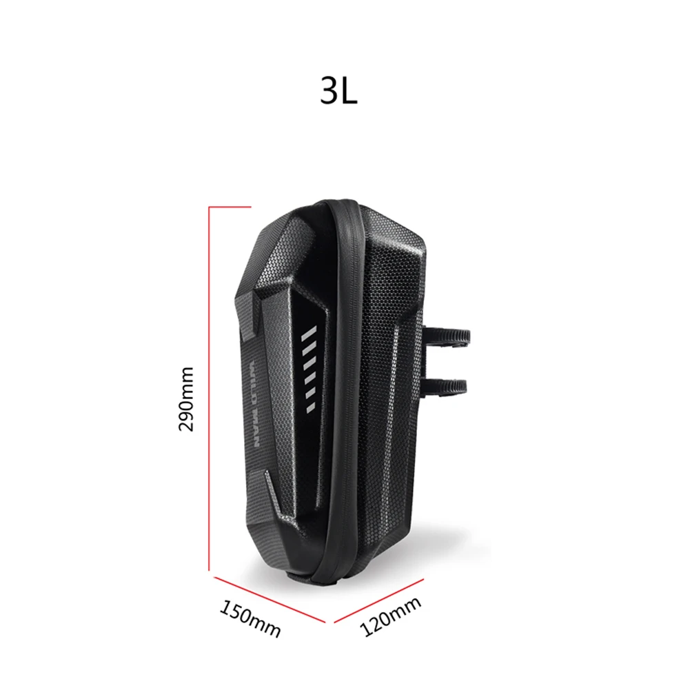 4-2l Wild Man Elektro roller Front Aufbewahrung tasche Hartsc halen tasche große Kapazität wasserdichte Skateboard Hänge tasche für m365 Pro