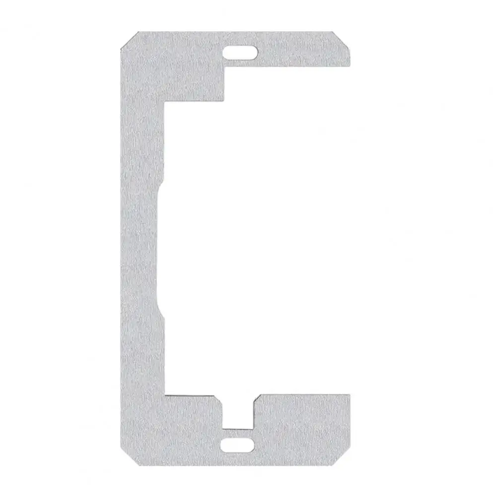 Flush Fit Device Plates 5/10/15/20/30pcs Galvanized Metal Wall Plate Spacers Electrical Outlet Plates Flush Fit Device Repair