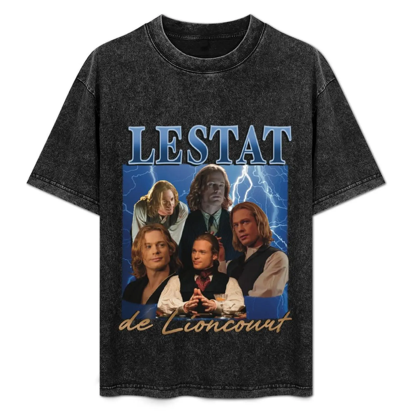 

Lestat de Lioncourt 90s Retro Graphic T-Shirt custom t-shirts shirts graphic tee summer clothes T-shirt men
