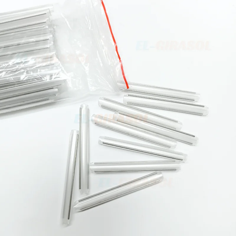 Heat Shrinkable Tube 40mm 45mm 60mm 1pin 2pin Smoove Fiber Optic Splice Protector Tubo Cable Heat Shrink Tube Protector Sleeves