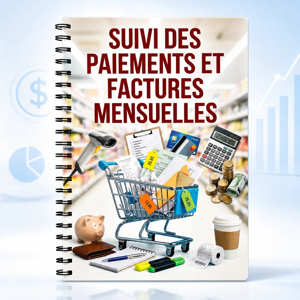Carnet de planification budgétaire A5 à spirale, suivi des finances, organisateur d'expenses, gestion de l'argent, journal d'épargne pour la maison et le bureau