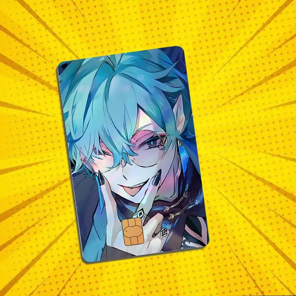 Dimensional stage play Fragaria Memories Laser-like texture Card Stickers Credit Visa Debit Bank Charge Card Bus Metro
