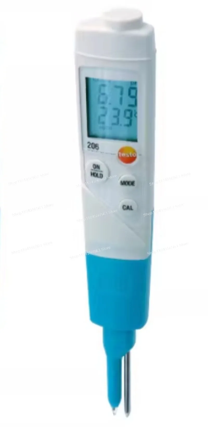 

Профессиональный цифровой pH-метр Testo 206 Ph2 IP68 для полутвердых продуктов: желе, мясо, сыр, фрукты - OEM под заказ
