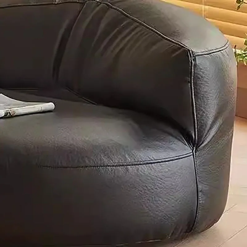 Moderne Comfortabele Slaapbank Hoek Minimalistische Zwarte Klassieke Slaapbank Rond Lounge Wohnzimmer Sofa Woonkamer Meubels