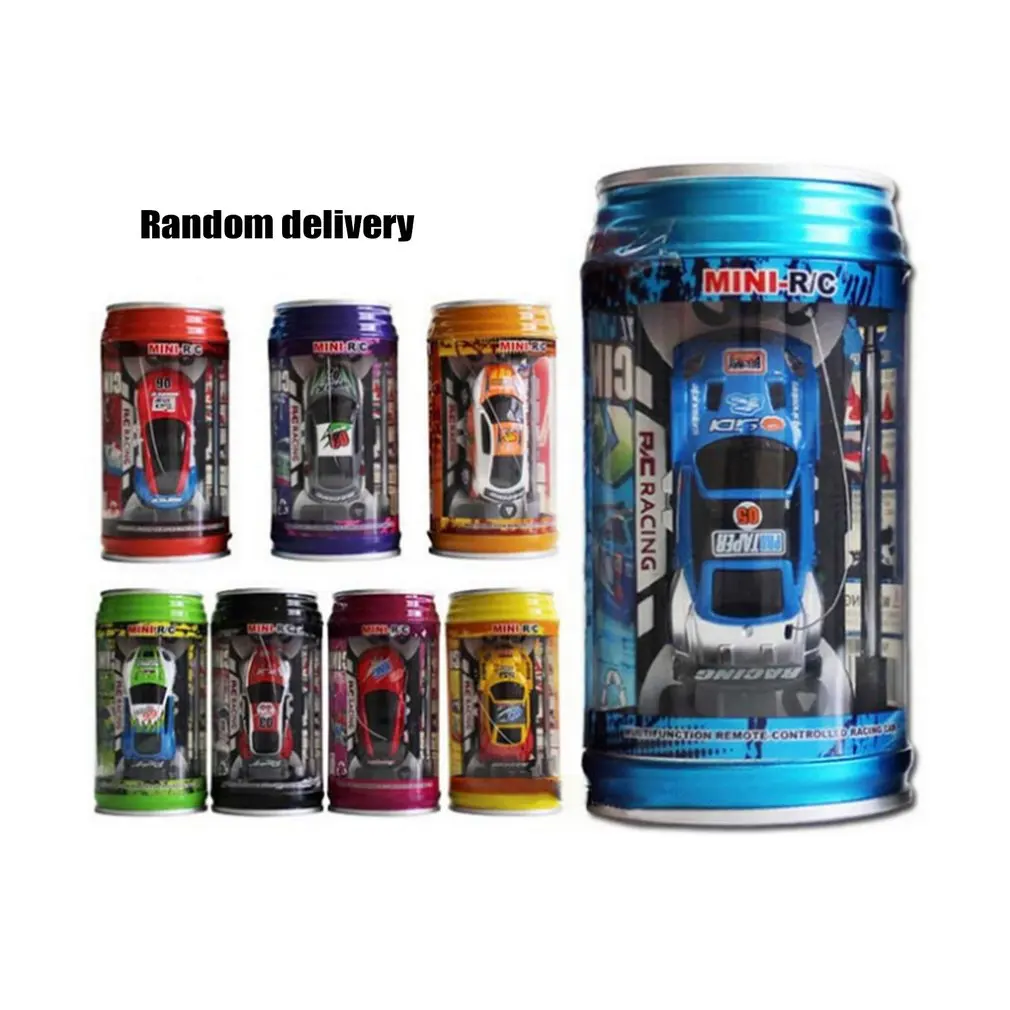 OCDAY Mini RC Toys Car Coke Can Speed RC Radio Remote Control Micro Racing Car Toy Gift New Arrival Gift for Kids Children