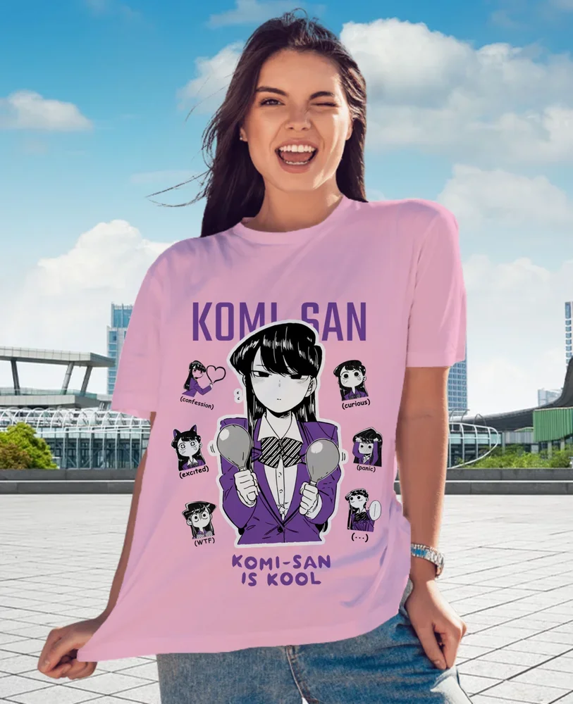 Komi Can't Communicate T-Shirt,Shouko Komi,Anime,new Graphic Tee love shirt