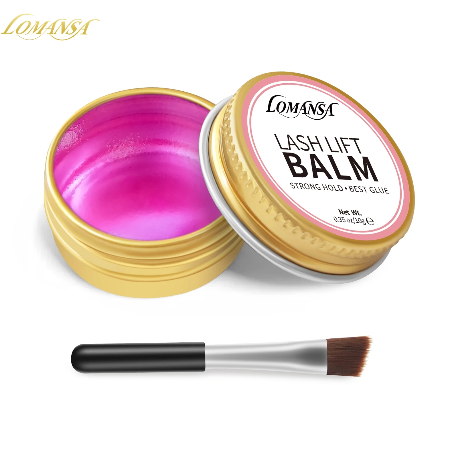 LOMANSA 10g Lash Lift Kleber Koreanische Lash Lift Kleber Balsam Wimpern Dauerwelle Balsam Frucht Geschmack Lifting Curling Gel für wimpern Dauerwelle Kit
