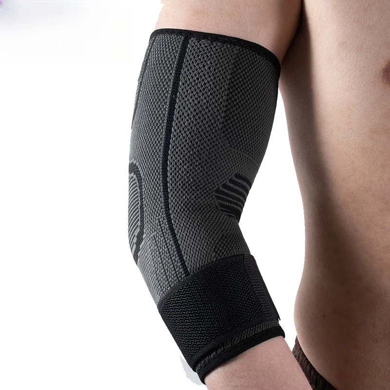 Compression Elbow Brace Support Weightlifting Fitness Cycling Basketball Tennis Outdoor Sports Protective Gear Men Women
