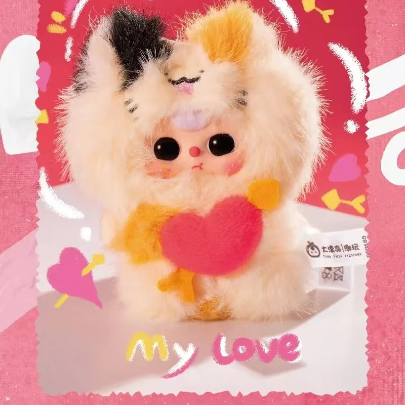 جديد حقيقي الطفل ثلاثة 10 سنتيمتر كيوبيد سلسلة الفينيل صندوق أعمى ألعاب لطيفة حقيبة قلادة تحصيل الشكل فتاة هدايا عيد الهالوين