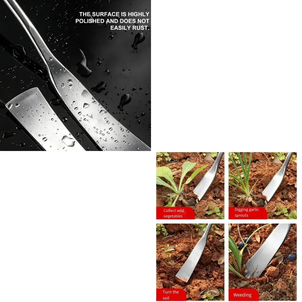Outdoor Garden Weeders Hand Shovel with Stainless Steel Blade and Handle for Digging, Planting, and Soil Turning high quality