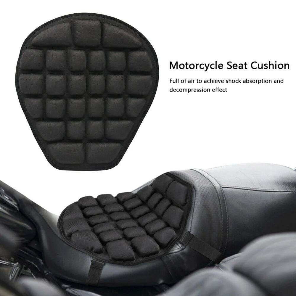 Vhoic new 3D anti slip comfort gel seat motorbike pillow pad gel seat cushion motorcycle seat cushion