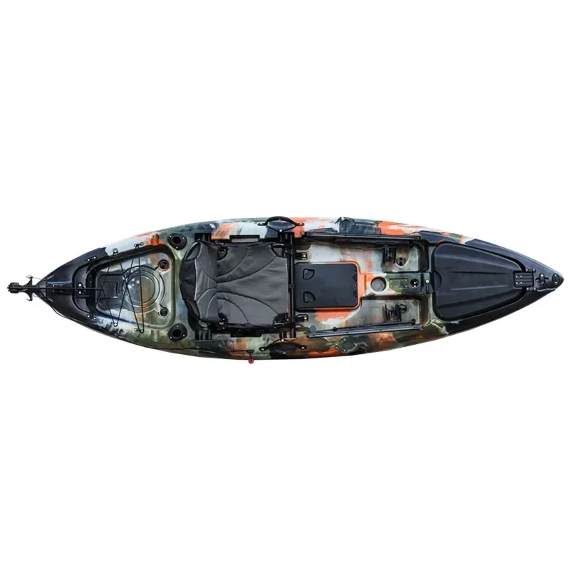 2.9M Fishing Kayak Plastic Rotomolding Canoe Fishing Kayak with Water Sports Fish Finder