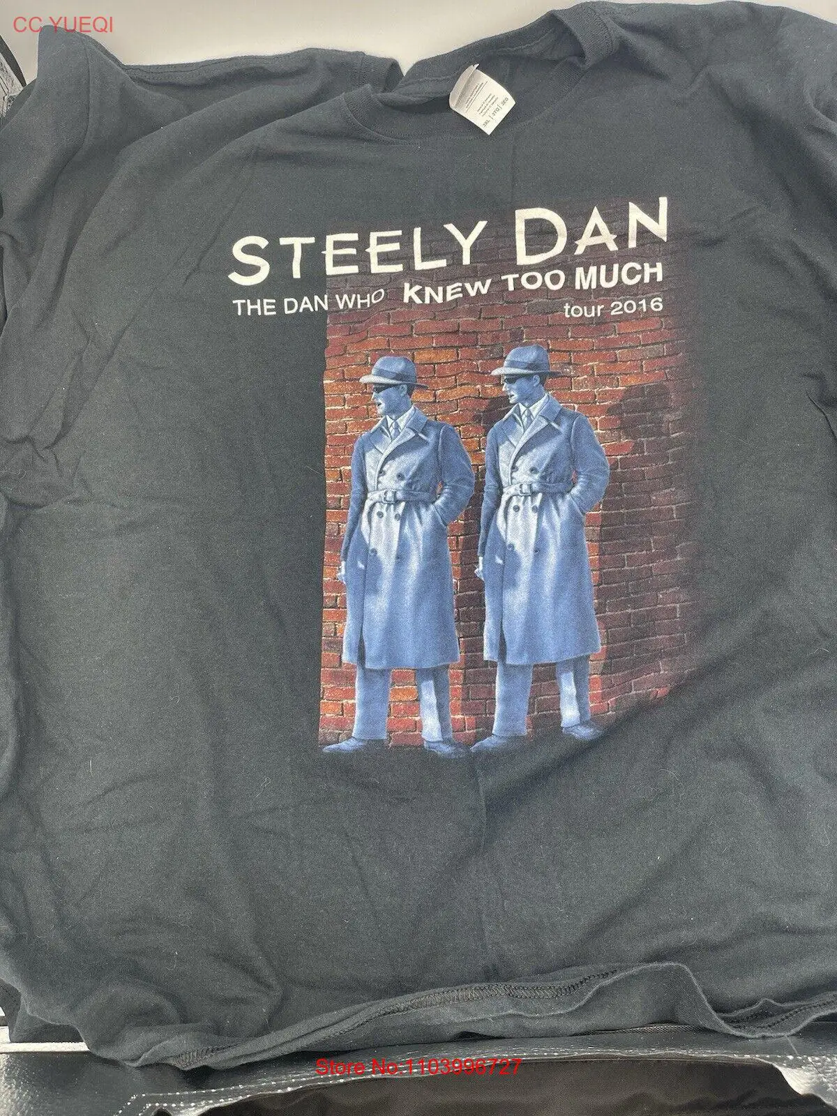 Steely Dan The Dan That Knew Too Much Concert Tour T-shirt Reprint AN35014