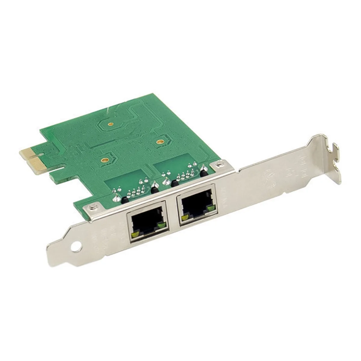 بطاقة شبكة إيثرنت مزدوجة جيجابت ، 2 منفذ RJ45 ، PCIe X1 ، Intel ASM1082E ، فلتر شرائح ، شبكة كمبيوتر ، 8111F ، m