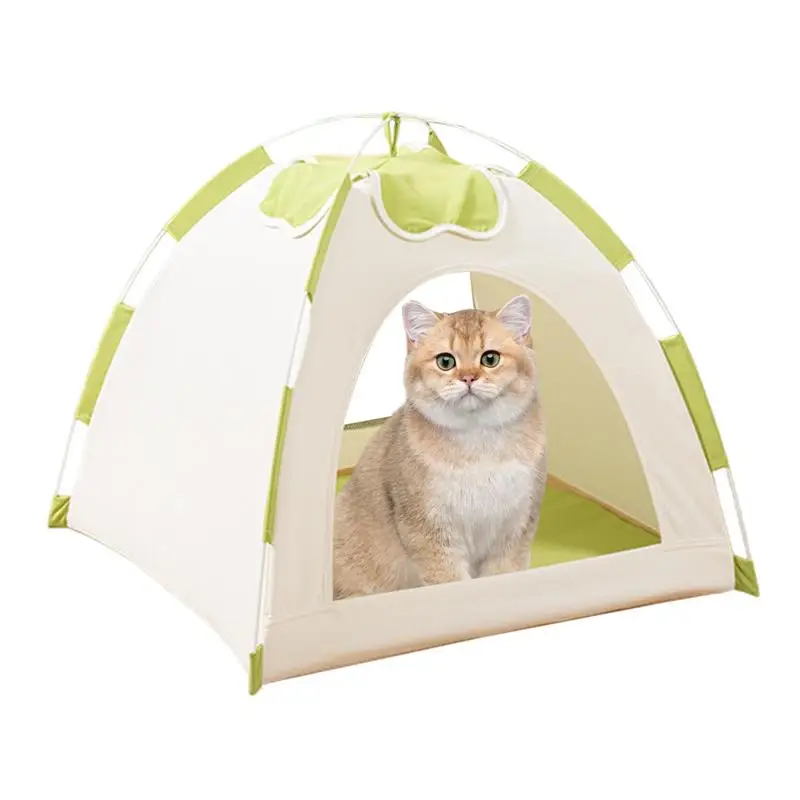 

Cat Tents ForIndoor Cats Folding Indoor Comfort Nest Tent ForKitten Cat Bed Cave Breathable Resting Tent Bed Pet Sleeping Bed