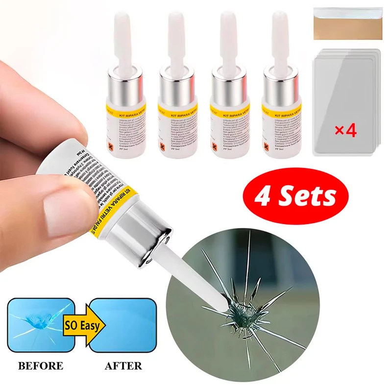 Special Cracked Phone Screen Repair Liquid, Instant Renewal, Complete Tool Kit Included