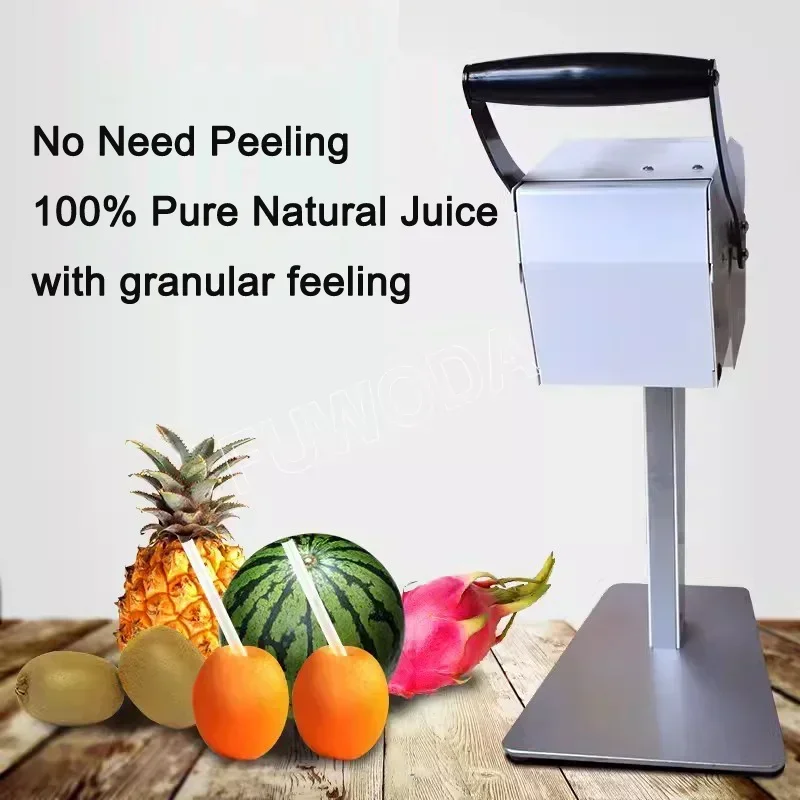 Hot SalesAutomatic Multifunctional Electric Squeezer Pineapple Watermelon Pitaya Citrus Juicer Machine