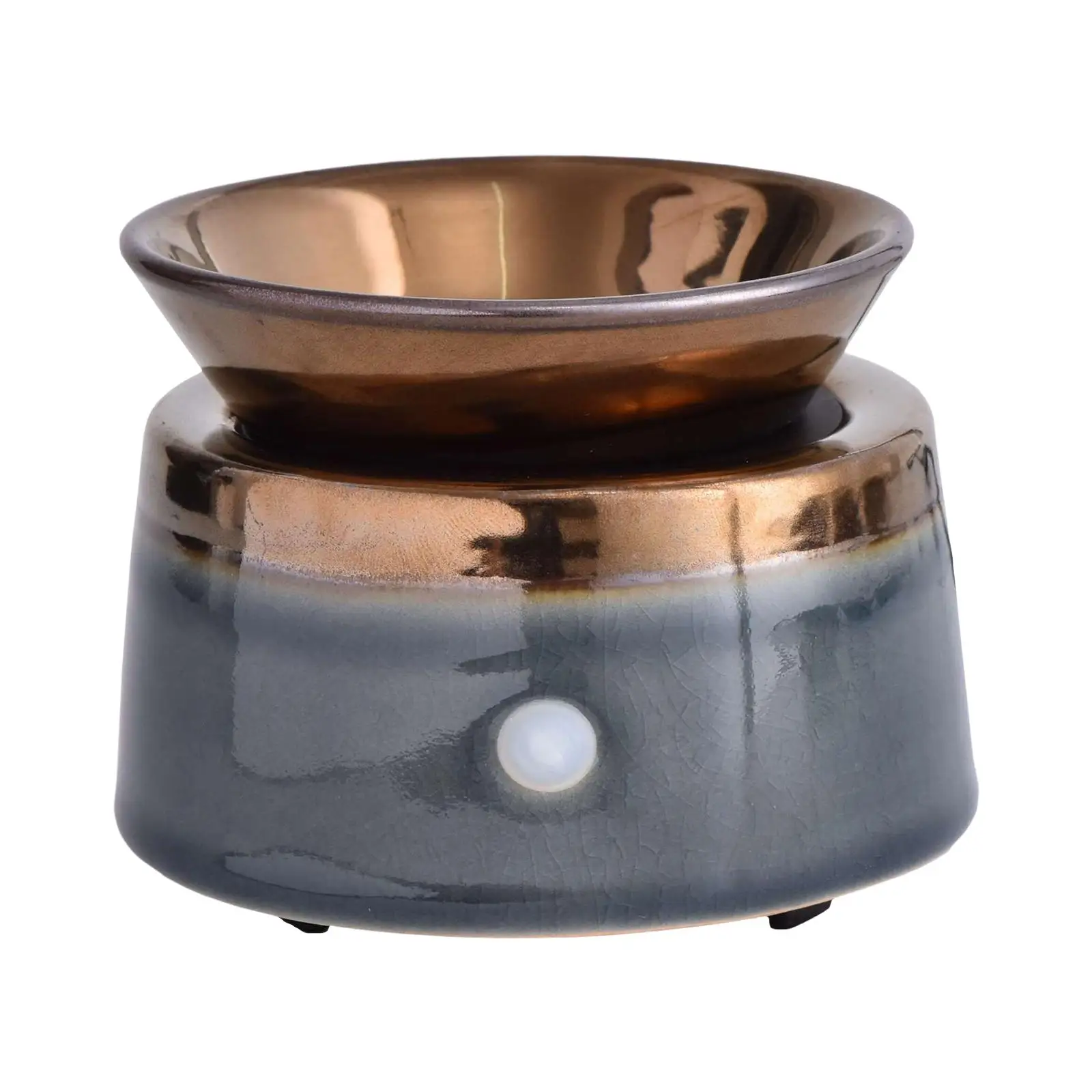 

Ceramic Wax Melt Warmer Oil Burner Rustic Electric Wax Burner Scented Wax Melter for Yoga Housewarming Bedroom Home Adult