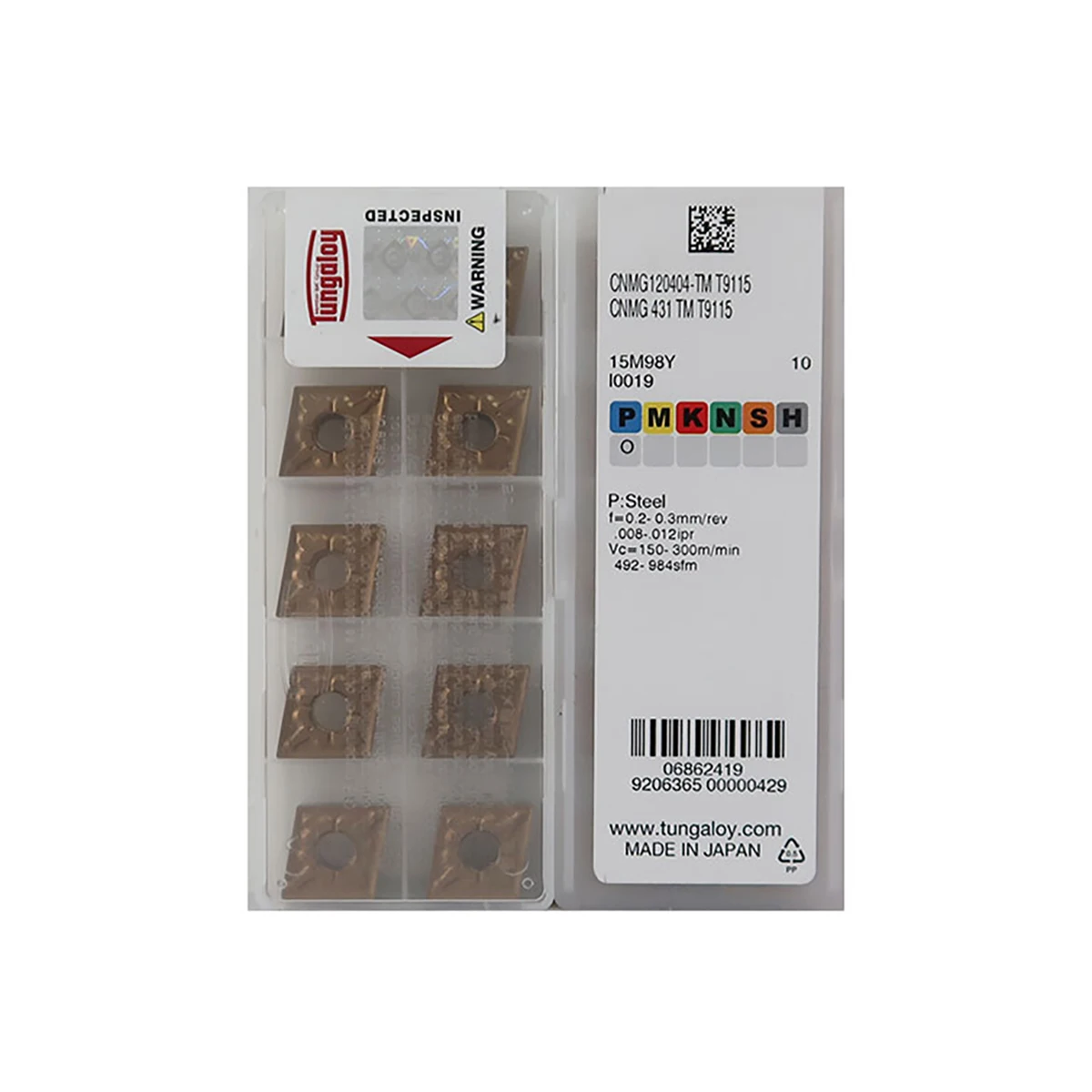 

100% Original CNMG Carbide Turning Inserts/CNMG12/120412/120408/120404 TM T9115 Medium-Roughing