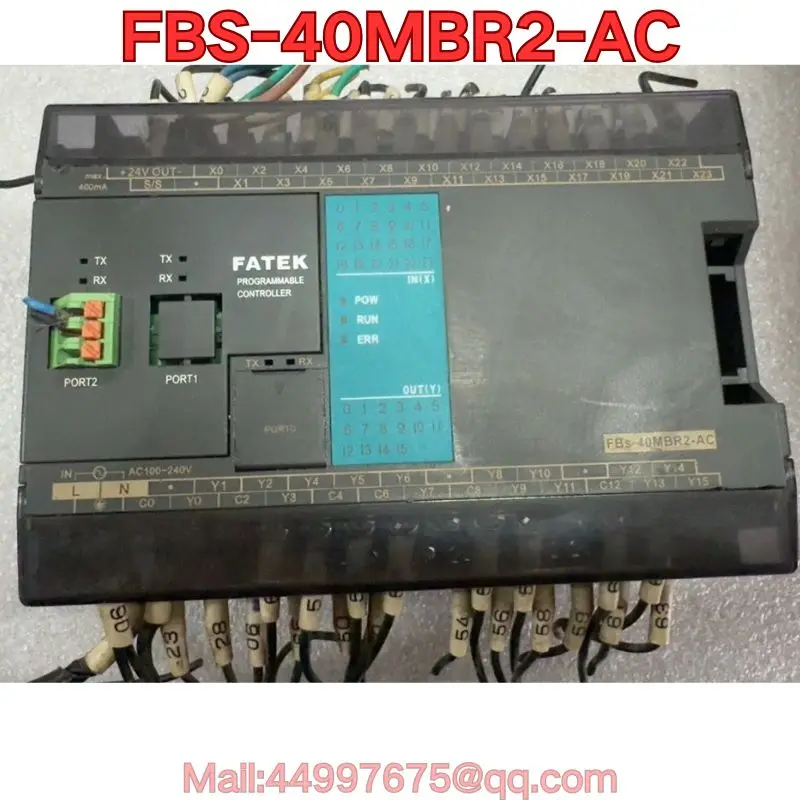 Second-hand FBS-40MBR2-AC PLC controller functional test is normal Latest prices for August 2026
