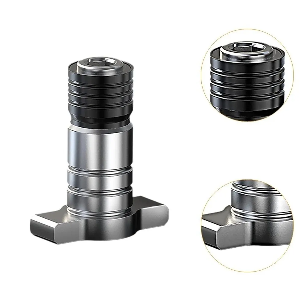 1/4 Electric Wrench Square Shaft Brushless Dual Use Impact Wrench Conversion Head Quick Change Hex T-type Shaft Drill Attachment
