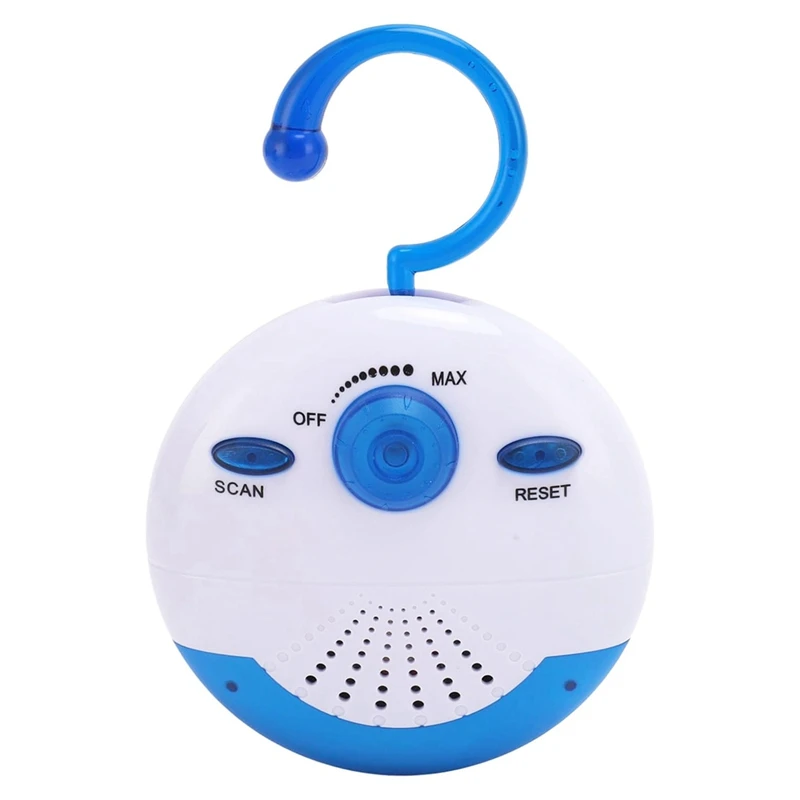 

Waterproof Shower Radio, Mini Portable FM Radio Built In Speaker For Bathroom Kitchen, Boating, Hiking, Shower Speaker